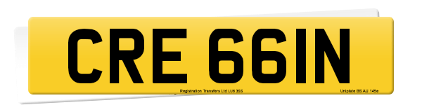 Registration number CRE 661N